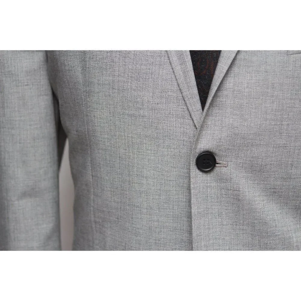 H&M Mens Skinny-Fit Blazer Sport Coat 46R 2-Bttn‎ Casual Jacket E081290